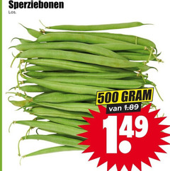  sperziebonen 500 
