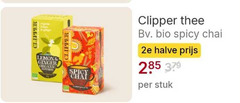  clipper thee 379 lemon ginger organic infusion spicy chai bio 2e halve stuk 