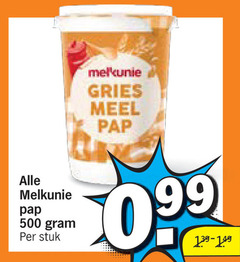  500 melkunie gries meel pap stuk 