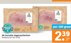  100 natuur boer gerookte slagersachterham actieprijs kilo 