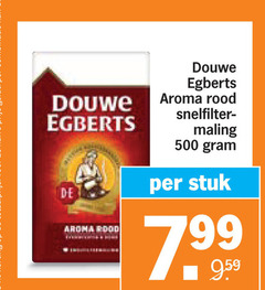  douwe egberts koffie 500 aroma rood snelfilter maling stuk 