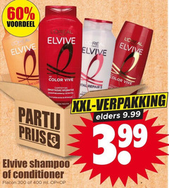  5 40 60 300 400 voordeel elvive real paris color vive mena shampoo conditioner flacon ml repair xxl elders 3 99 