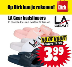  45 rekenen la gear badslippers kleuren maten elders 3.99 