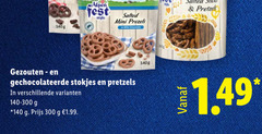  140 300 alpen style salted mini gezouten gechocolateerde stokjes pretzels 140-300 300g 