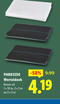 klik op dit plaatje voor een vergroting en voor vergelijkbare aanbiedingen gerelateerd aan
1 2 3 5 10 parkside worteldoek 1 2 3 5 10 parkside worteldoek