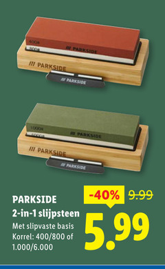  1 2 400 1000 parkside iii good slijpsteen slipvaste basis korrel 5.99 