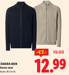  esmara men heren vest maten xl 