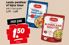  150 250 lassie panklaar klaar zak tover risotto kilo 