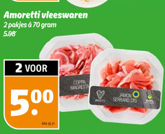  2 100 500 amoretti vleeswaren kilo coppa jamon serrano 