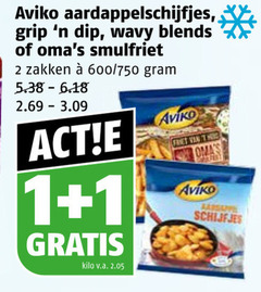 klik op dit plaatje voor een vergroting en voor vergelijkbare aanbiedingen gerelateerd aan
1 2 aviko aardappelschijfjes grip dip blends smulfriet zakken 600 750 kilo v.a. friet schijfjes 1 2 aviko aardappelschijfjes grip dip blends smulfriet zakken 600 750 kilo v.a. friet schijfjes