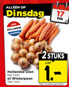 winterpeen uien 1 2 6 17 hollandse boeren kilo zak 00 stuks 