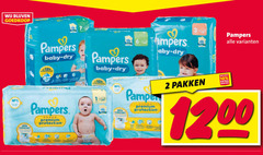  pampers luiers luierbroekjes 2 10 baby dry nel comfort premium protection pakken pamper 