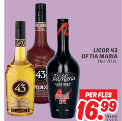  tia maria licor 43 likeur 100 speculoos cold brew coffee liqueur arabica fles 