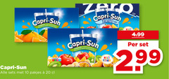  fruitdrank 10 20 capri sun shark kleur vitamines conserveermiddelen kunstmatige zero multi vitamin 