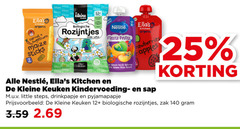  7 25 140 kitchen organic maize sticks kleine 12 biologische rozijntjes nestle sulfiet fiesta fruits banaan perzik le banane abricot apples keuken sap little steps drinkpapje pyjamapapje zak 