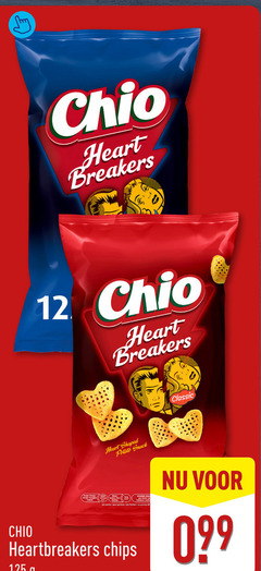  chio zoutjes chips 12 30 mm heart breakers shaped potato snack classic pour portion pro heartbreakers 