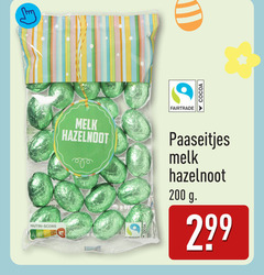  paaseitjes 200 nutri score cocoa melk hazelnoot fairtrade 
