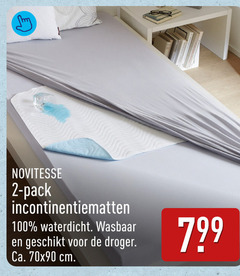  2 100 novitesse pack waterdicht wasbaar droger ca. cm 
