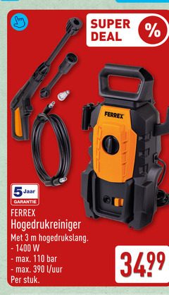 klik op dit plaatje voor een vergroting en voor vergelijkbare aanbiedingen gerelateerd aan
3 5 jaar ferrex hogedrukreiniger hogedrukslang super deal bar l uur stuk 3 5 jaar ferrex hogedrukreiniger hogedrukslang super deal bar l uur stuk