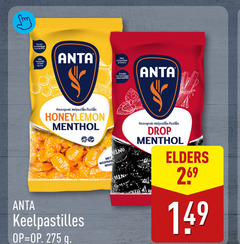  kunstmatige kleurstoffen natuurlijk anta aroma natuurlijke verzorgende keelpastilles pastilles menthol drop elders 2 69 