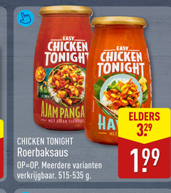 klik op dit plaatje voor een vergroting en voor vergelijkbare aanbiedingen gerelateerd aan
roerbaksaus easy chicken tonight ajam panga atjar meerdere elders roerbaksaus easy chicken tonight ajam panga atjar meerdere elders