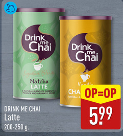  drink chai signature blends latte natural blend green tea powder and aromatic spices 