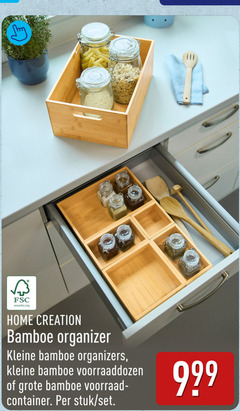  fsc www.fsc.org home creation bamboe organizer kleine organizers voorraaddozen voorraad container stuk 