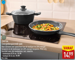  24 25 28 40 energiebesparende pan extreem opwarmen kookpan energie besparen koekenpan vrij kookplaten inductie cm stuk 