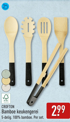  kookgerei 5 100 jim fsc www.fsc.org bamboe keukengerei delig 