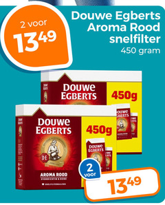  douwe egberts koffie 2 450 aroma rood snelfilter ouwe meester erts evenwichtig rond 
