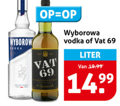  vat 69 wyberowa wodka whisky wyborowa scotch vodka liter 