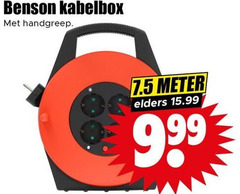  benson kabelbox handgreep meter elders 