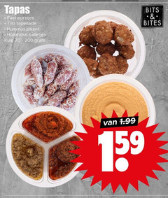 klik op dit plaatje voor een vergroting en voor vergelijkbare aanbiedingen gerelateerd aan
tapas trio tapenade hummus pikant hollandse balletjes kuip bits bites tapas trio tapenade hummus pikant hollandse balletjes kuip bits bites