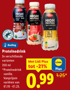  35 350 high protein chocolate drink flavour www people nature koeling ml vanille varieeren 