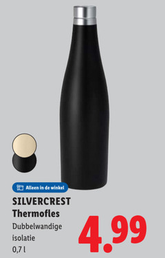  silvercrest thermofles dubbelwandige isolatie 