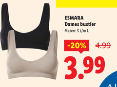  esmara dames bustier maten l 3.99 