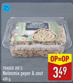 400 trader notenmix peper zout melange noix poivre sel 