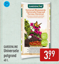  40 gardenline universal blumenerde universele potgrond planten vaste struiken bomen pour la plantation l bio klaar organische meststof meerdere maanden lente 