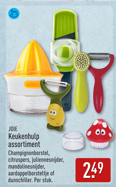 klik op dit plaatje voor een vergroting en voor vergelijkbare aanbiedingen gerelateerd aan
joie keukenhulp assortiment citruspers dunschiller stuk 00 joie keukenhulp assortiment citruspers dunschiller stuk 00