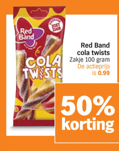 klik op dit plaatje voor een vergroting en voor vergelijkbare aanbiedingen gerelateerd aan
50 100 red band cola twists zakje tw actieprijs 50 100 red band cola twists zakje tw actieprijs