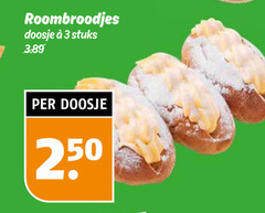  roombroodjes 3 250 doosje stuks 