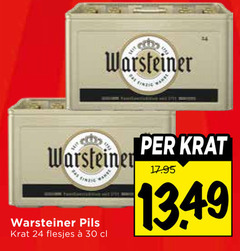  warsteiner krat bier 24 30 pils 