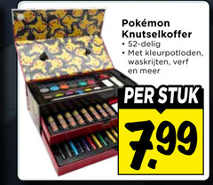  knutselkoffer delig kleurpotloden verf stuk 