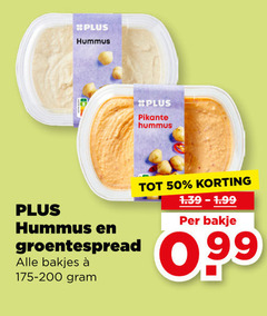  50 hummus pikante bakjes bakje 99 