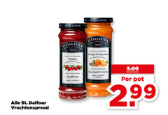  100 st. dalfour vruchtenspread france fruits fraises fruit aardbeien ge oranges rhapsodie sinaasappel gember pot 