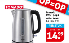  tomado waterkoker 18 liter rvs stuk elders 