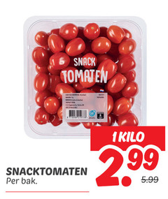  1 snack tomaten snacktomaten bak kilo 5.99 