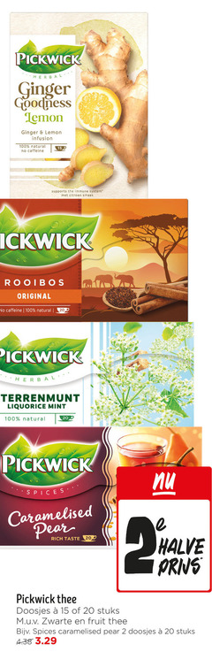 klik op dit plaatje voor een vergroting en voor vergelijkbare aanbiedingen gerelateerd aan
pickwick thee 2 15 20 100 150 200 herbal ginger goodness lemon infusion natural caffeine supports system citroen rooibos original sterrenmunt liquorice mint spices caramelised pearl taste halve doosjes stuks zwarte fruit pickwick thee 2 15 20 100 150 200 herbal ginger goodness lemon infusion natural caffeine supports system citroen rooibos original sterrenmunt liquorice mint spices caramelised pearl taste halve doosjes stuks zwarte fruit