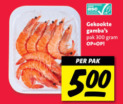  300 500 gekookte pak 