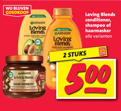  2 10 500 loving blends olie parel garnier stuks conditioner shampoo haarmasker hair remedy 